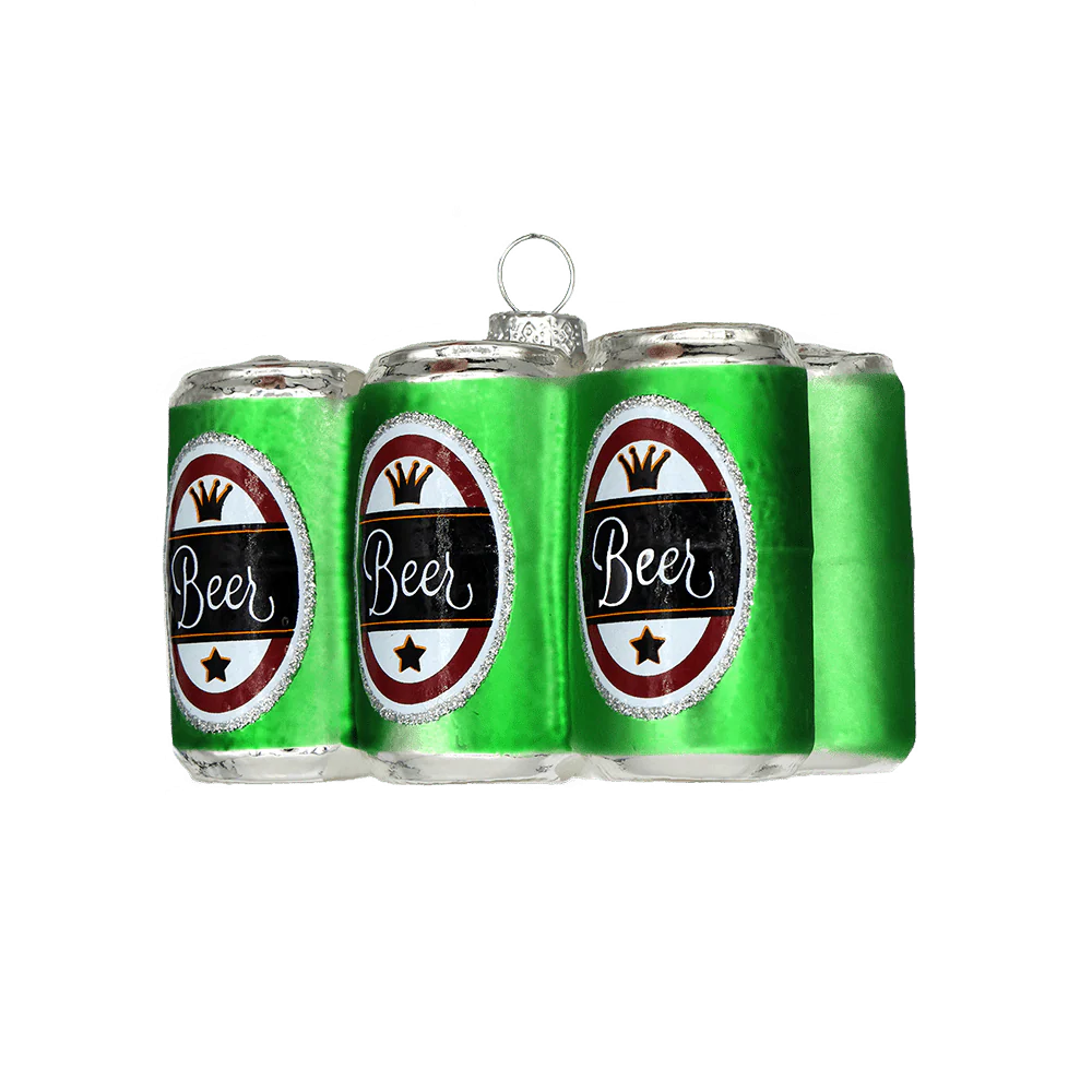 6 pack of Beer Ornament - Image 2