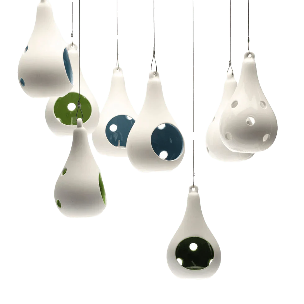Pod Ceramic Hanging Air Plant Holder - Image 3