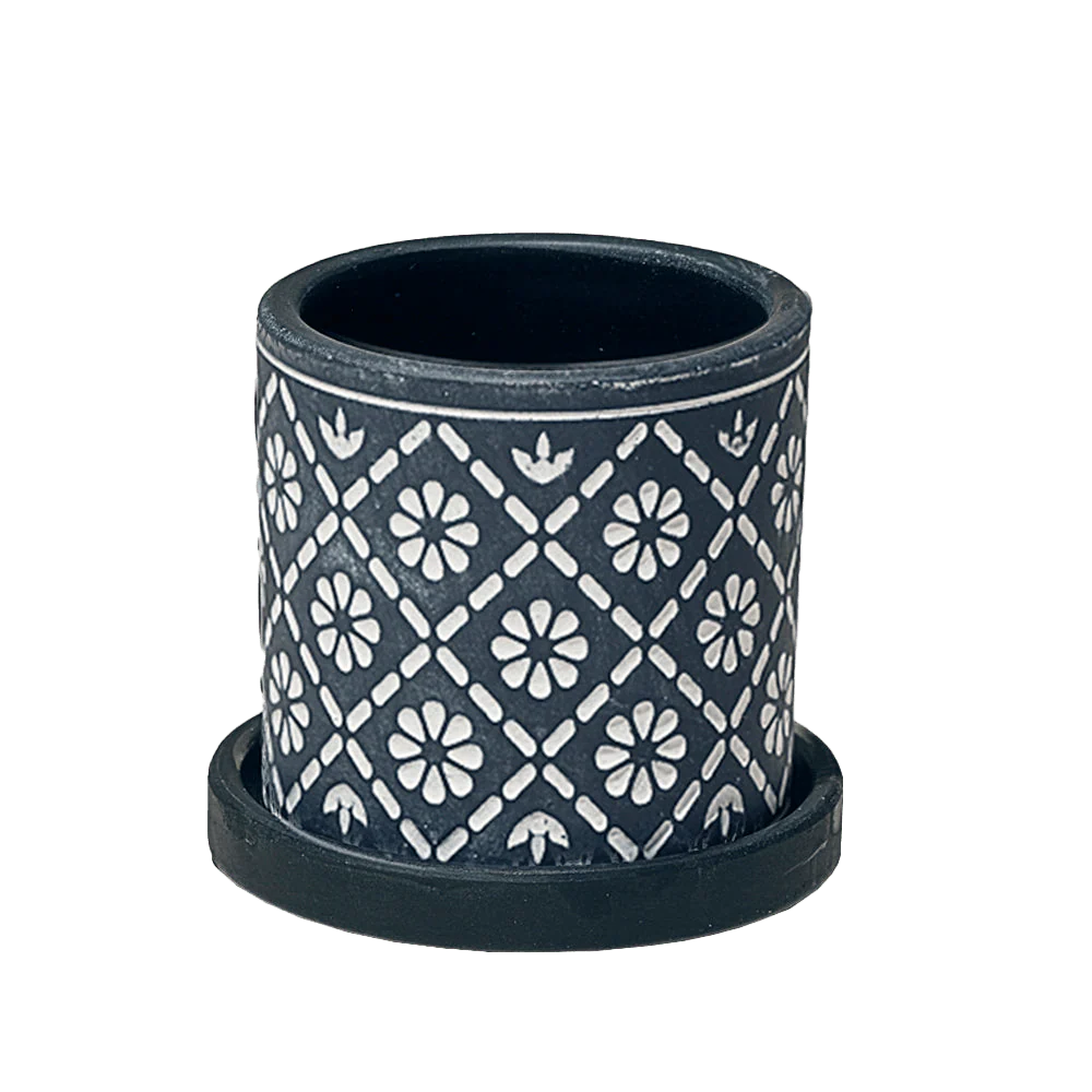 Balter Ceramic Pot And Saucer Set | 3.5 inch - Image 10