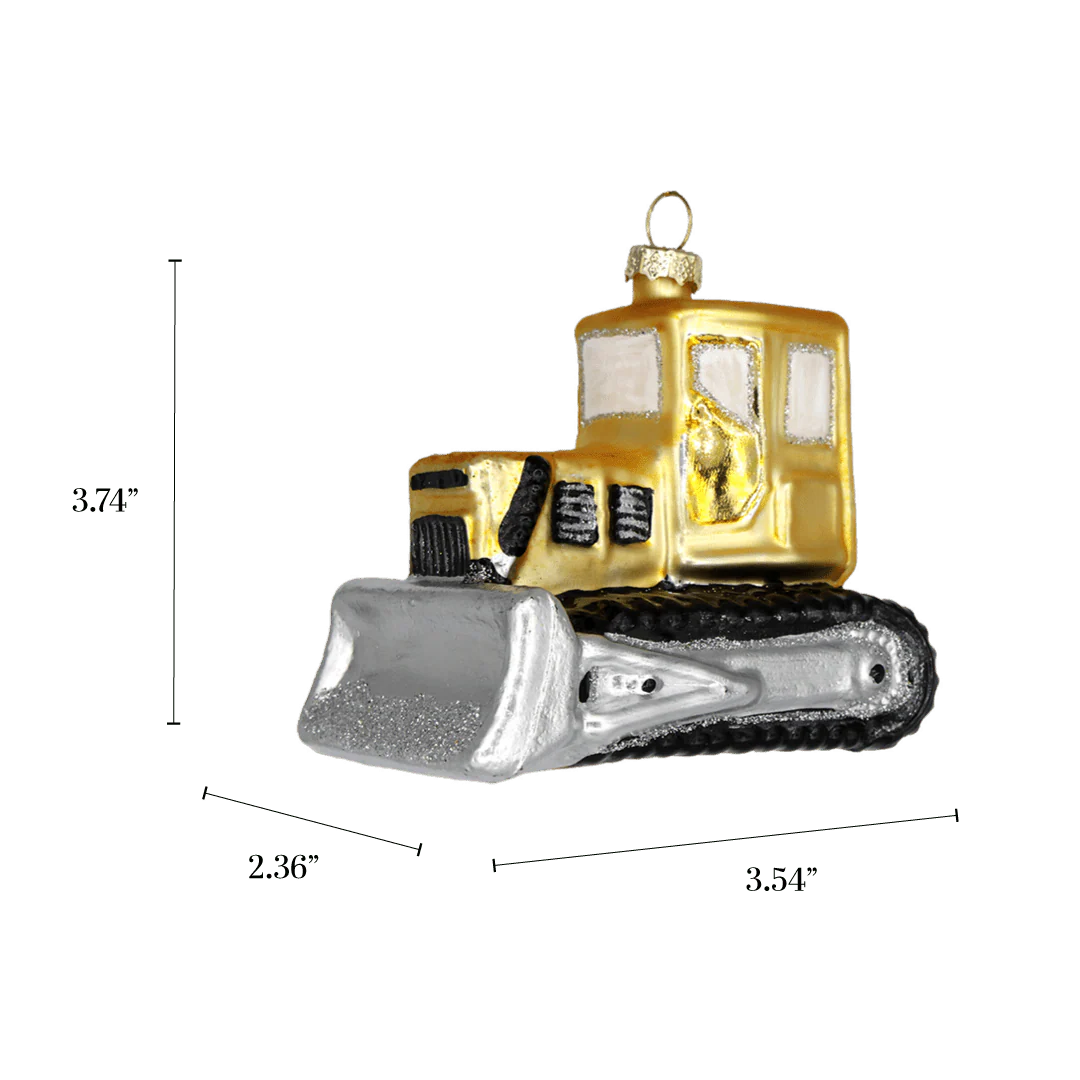 Bulldozer Ornament - Image 3
