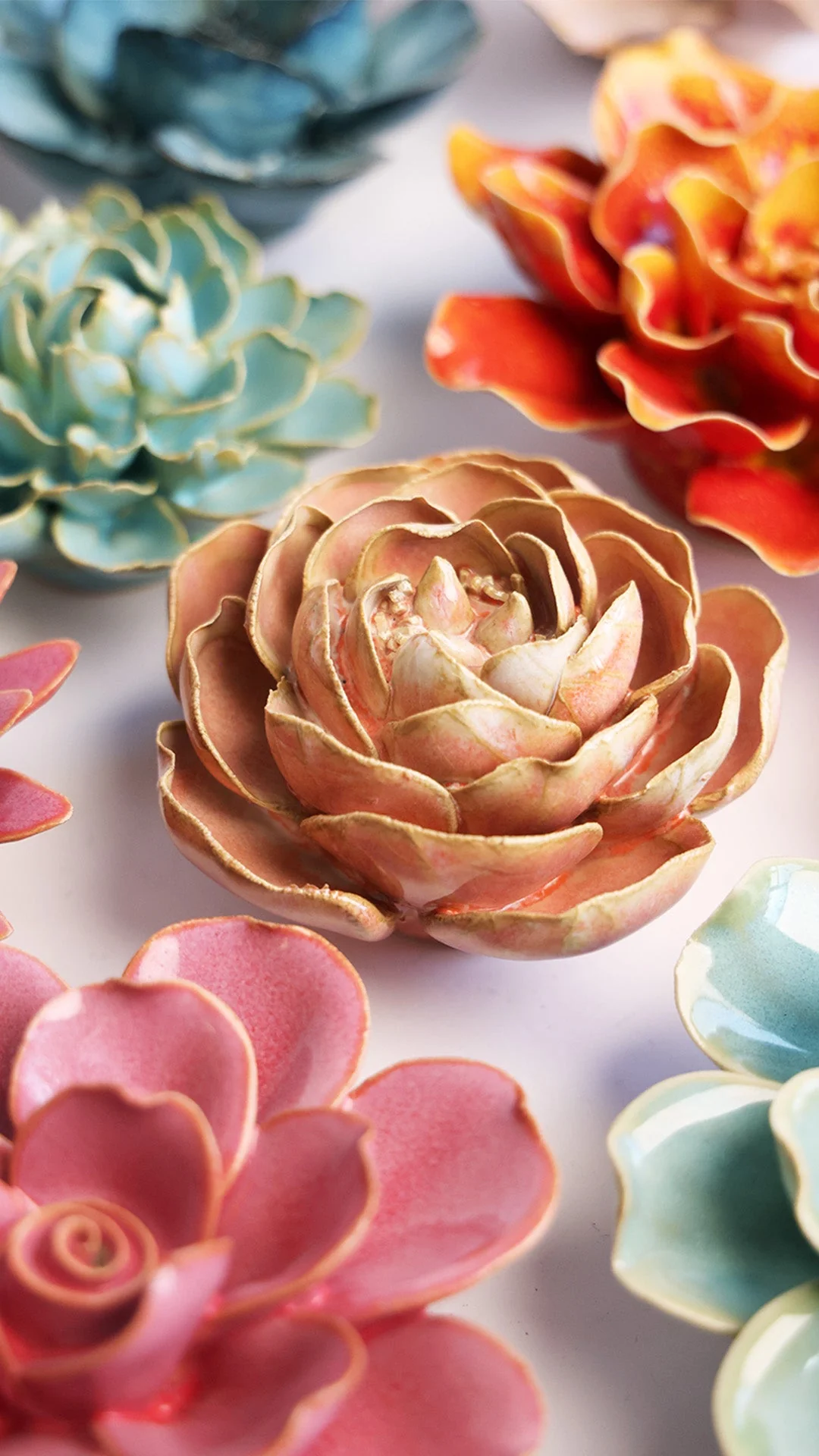 Peach Pink Big Ben Peony - Image 4