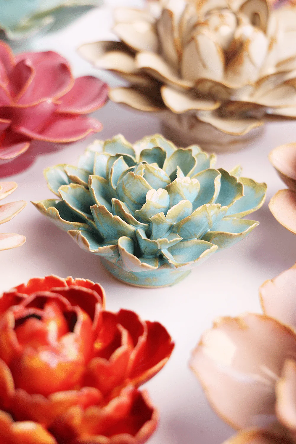 Robin's Egg Blue French Marigold - Image 4