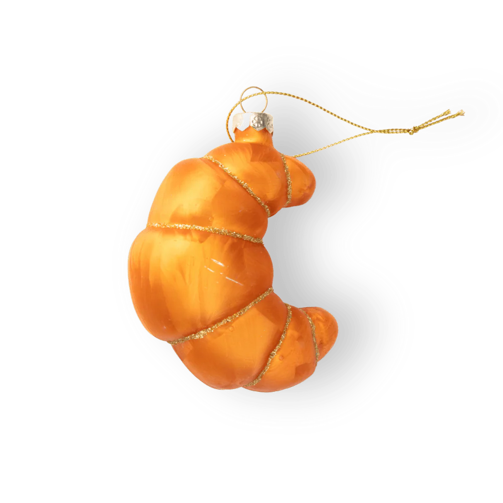 Croissant Ornament