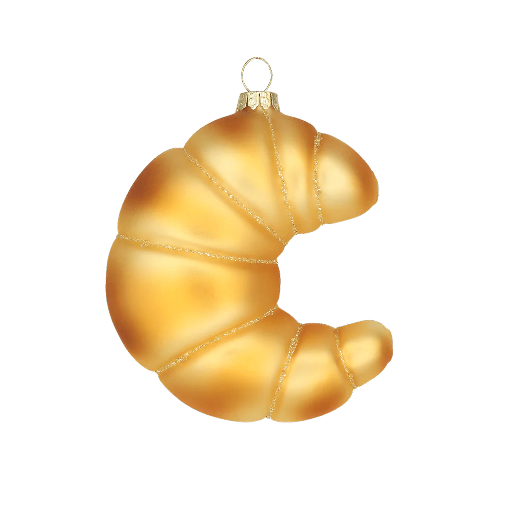 Croissant Ornament