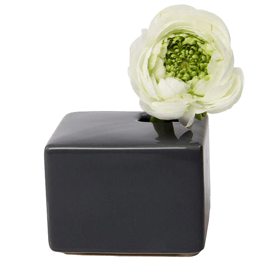 Cube Ceramic Flower Vase - Image 5