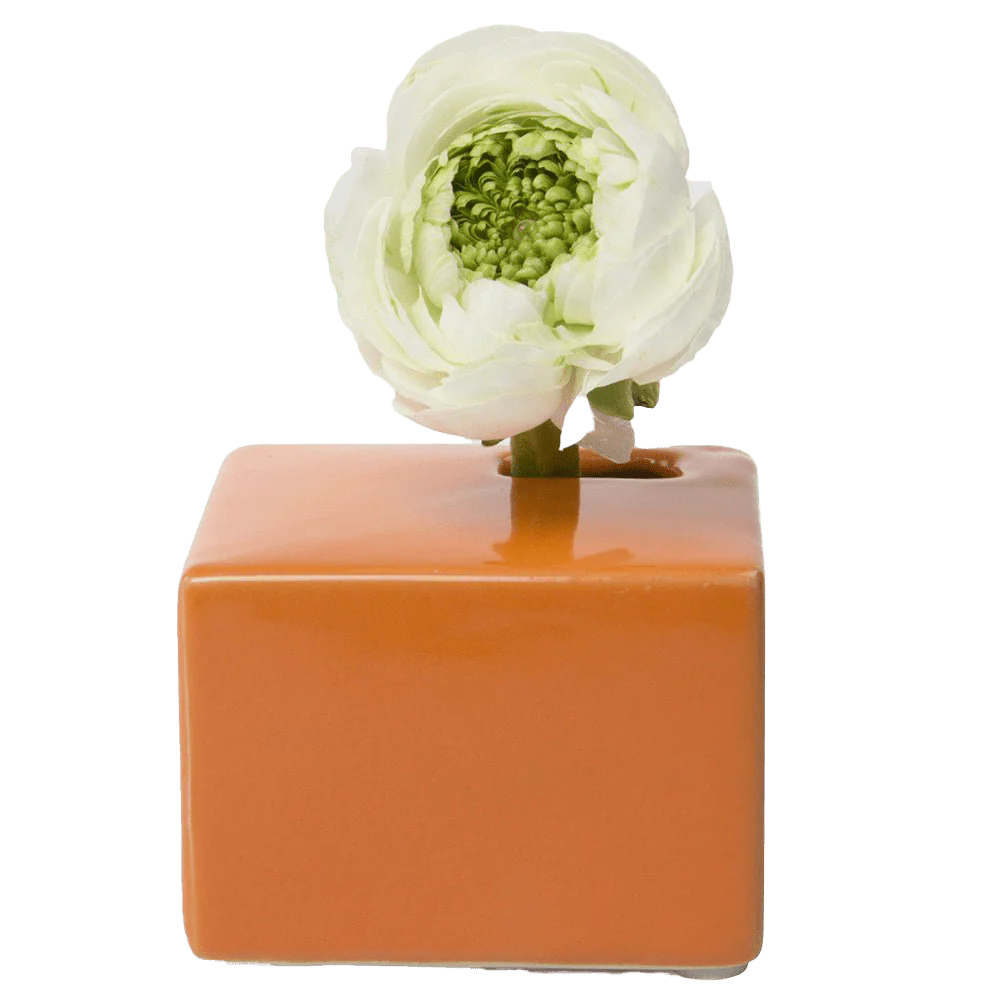 Cube Ceramic Flower Vase - Image 7