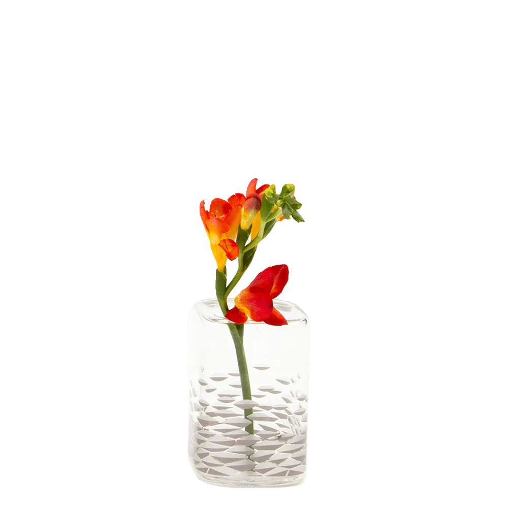 Decal Glass Modern Flower Vase - Image 4