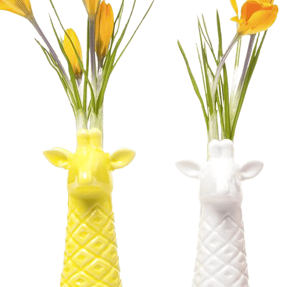Giraffe Ceramic Flower Vase - Image 5