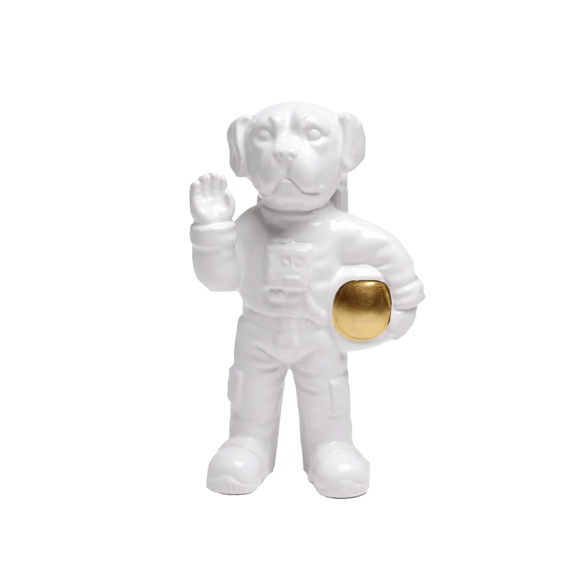 Laika the Astronaut Ceramic Vase