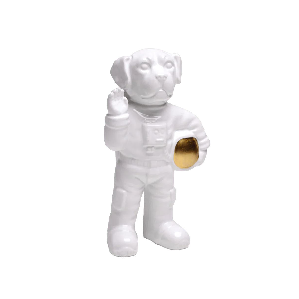Laika the Astronaut Ceramic Vase - Image 2