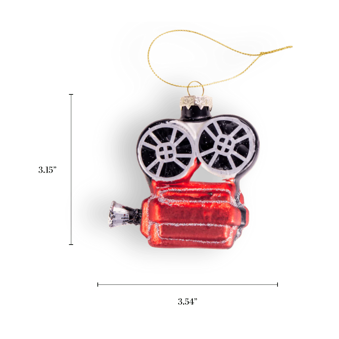 Movie Camera Ornament - Image 2