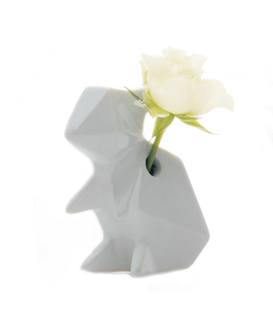 Rabbit Ceramic Bud Vase