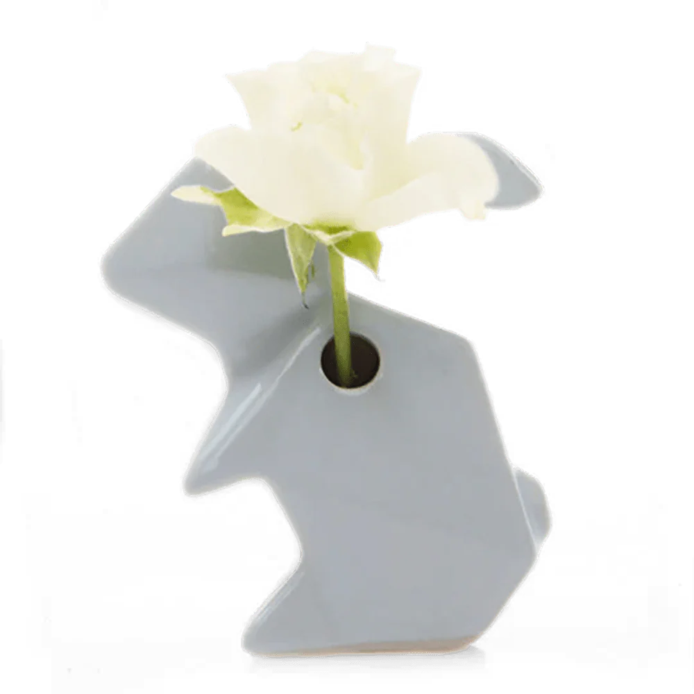 Rabbit Ceramic Bud Vase - Image 2