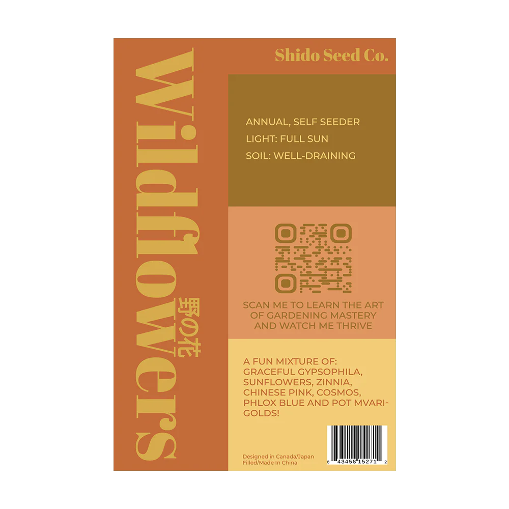 Wildflowers Flower Seeds Packet - Image 2